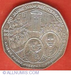 Image #2 of 5 Euro 2007 - Universal Male Suffrage Centennial
