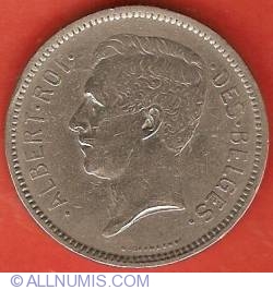 Image #1 of 5 Francs - 1 Belga 1930 (French)