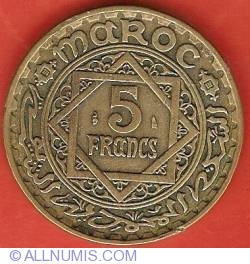 Image #1 of 5 Francs 1946 (AH1365)