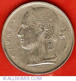 Image #1 of 5 Francs 1948 (Dutch)