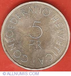 5 Francs 1963 - Red Cross Centennial