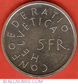 5 Francs 1975 - European Monument Protection Year