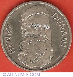 Image #2 of 5 Francs 1978 - Henry Dunant