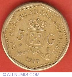 Image #2 of 5 Gulden 1999