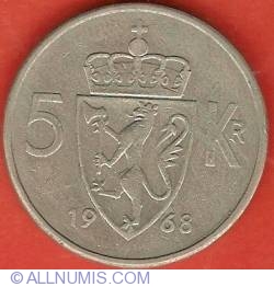 5 Kroner 1968