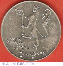 Image #1 of 5 Kroner 1975 - 150th Anniversary Immigration to America