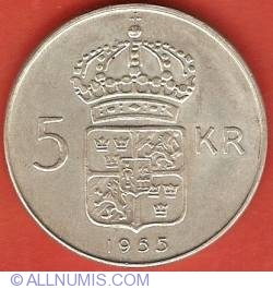 Image #2 of 5 Kronor 1955