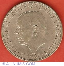 Image #1 of 5 Kronor 1966 - Centenarul Reformei Constitutionale