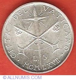 5 Lire 1967 (V)
