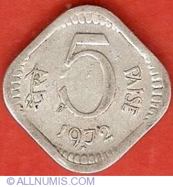 Image #2 of 5 Paise 1972 (H)
