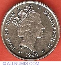 Image #1 of 5 Pence 1990 AA