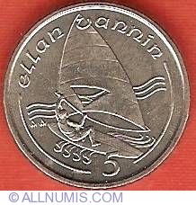 Image #2 of 5 Pence 1990 AA