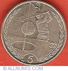 Image #2 of 5 Pence 1998 AA