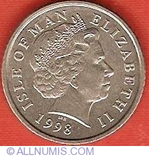 Image #1 of 5 Pence 1998 AA