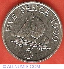 5 Pence 1999