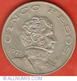 Image #2 of 5 Pesos 1971