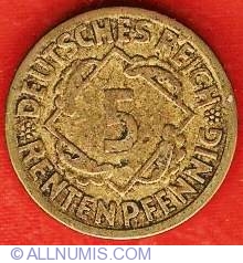 Image #1 of 5 Rentenpfennig 1924 D