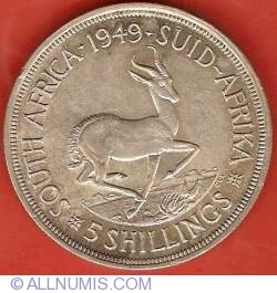Image #2 of 5 Shillings 1949