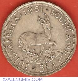 Image #2 of 5 Shillings 1951
