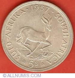 Image #2 of 5 Shillings 1957