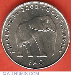 Image #2 of 5 Shillings 2000