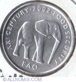 5 Shillings 2002