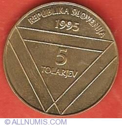 5 Tolarjev 1995 - Aljazev Stolp