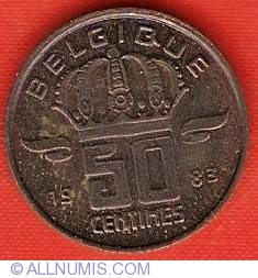 50 Centimes 1983 French