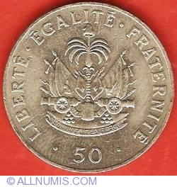 Image #2 of 50 Centimes 1986