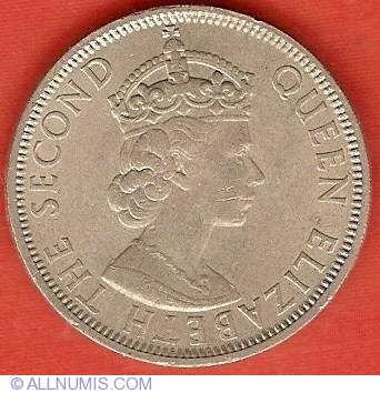 50 Cents 1961, Elizabeth II (1952-1962) - Malaya and British