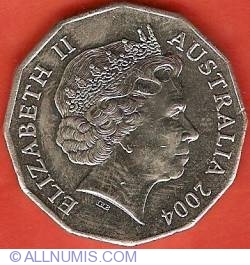 50 Cents 2004 - Primary School Coin Design Winner