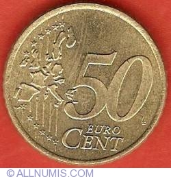 Image #2 of 50 Euro Cenți 2001