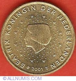 Image #1 of 50 Euro Cenți 2001