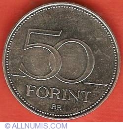 Image #1 of 50 Forint 2007 - Aniversarea de 50 ani de la tratatul de la Roma