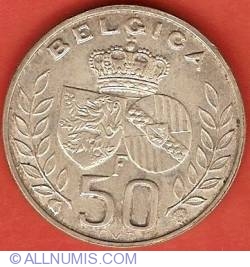 Image #2 of 50 Francs 1960 - Royal Wedding