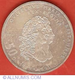 50 Gulden 1989 - William and Mary