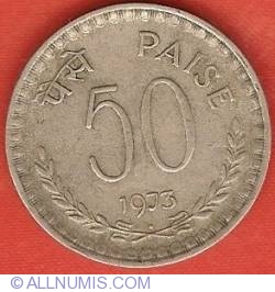 Image #1 of 50 Paise 1973 (B)
