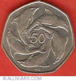 Image #2 of 50 Pence 1990 AA
