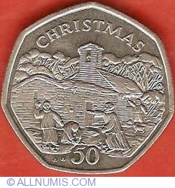 Image #2 of 50 Pence 1996 - Christmas