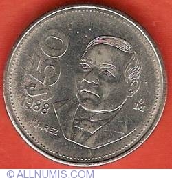Image #2 of 50 Pesos 1988