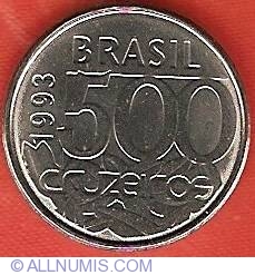 500 Cruzeiros 1993