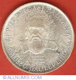 Image #1 of 500 Lire 1982 (1983) - Galileo Galilei