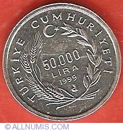 50000 Lira 1999 - FAO