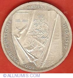 Image #2 of 10 Mărci 1990 J - 800 de ani de la înființarea Ordinului Cavalerilor Teutoni
