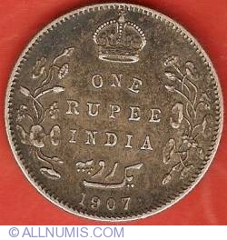 Image #2 of 1 Rupee 1907 (c)