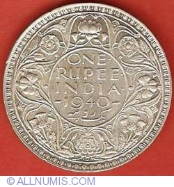 Image #2 of 1 Rupee 1940 (b)