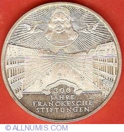 10 Mărci 1998 A - 300 de ani de la înființarea fundației caritabile Francke