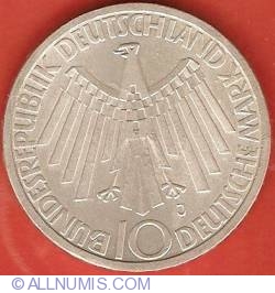 10 Mărci 1972 J - Olimpiada de la Munchen - În Germania