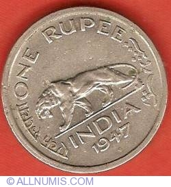 Image #2 of 1 Rupee 1947 (b)