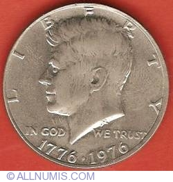 Image #2 of Bicentennial - Half Dollar 1976